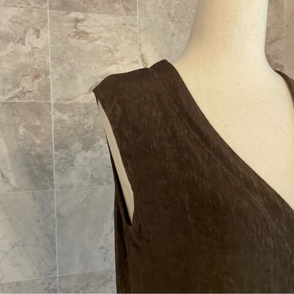 Chico’s Private Edition Button Up Sleeveless Top - Picture 4 of 8